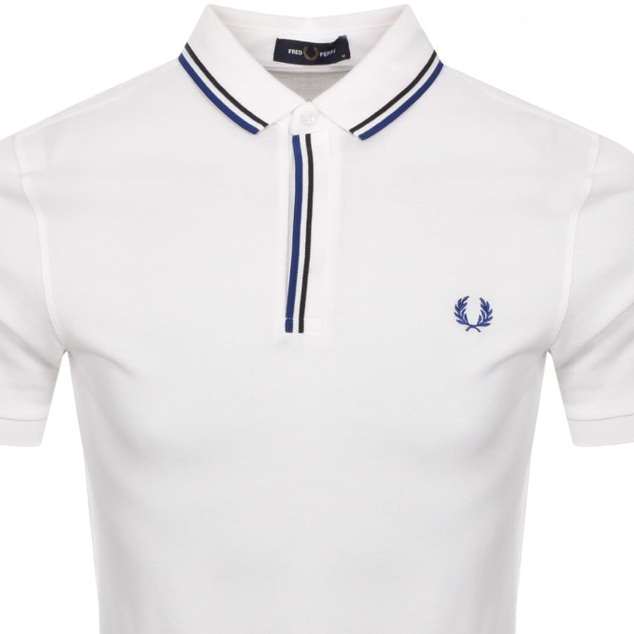 Alternative Image for ProductFred Perry Twin Tipped Polo T Shirt White2